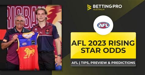 rising star afl odds|AFL Rising Star Odds & Betting .